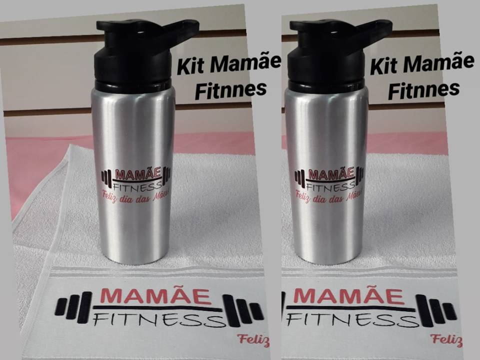 Kit Mamãe Fitness personalizado - Tema Livre!